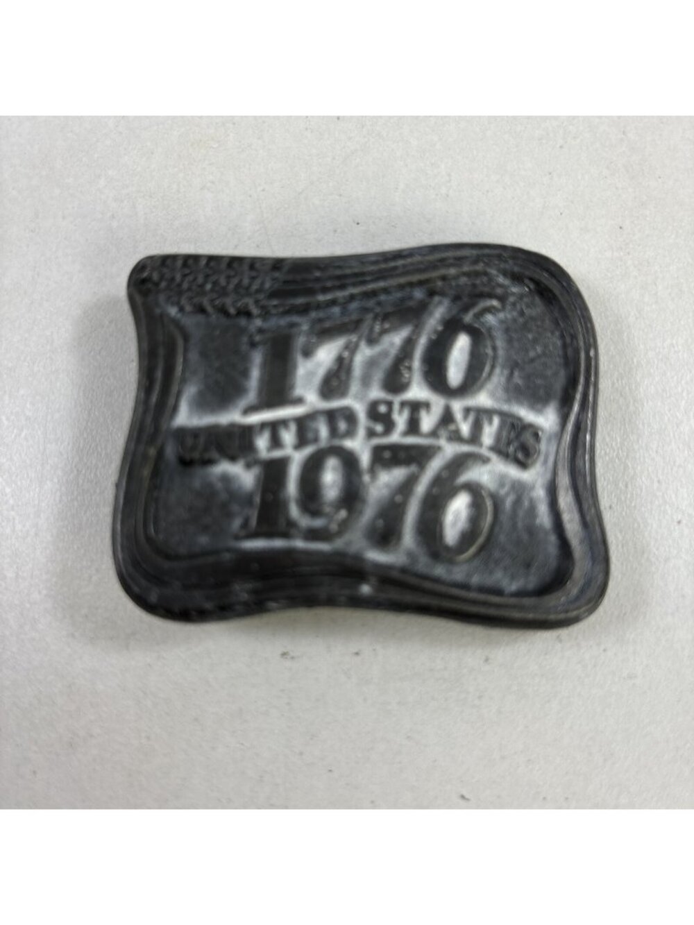 VINTAGE BELT BUCKLE  -  200TH ANNIVERSARY  AMERICAN REVOLUTION  - 1776- 1976